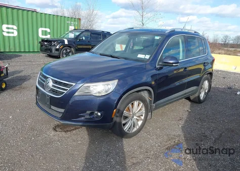 2011 Volkswagen Tiguan Sel z USA, uszkodzony, nr VIN WVGBV7AX4BW516582